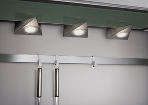 Applique da Interno a LED in Metallo Nickel Opaco