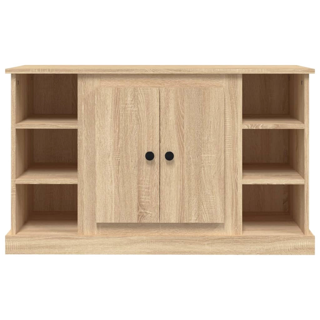 Buffet credenza cassettiera armadio mobile contenitore organizer cucina soggiorno rovere Sonoma 100 x 35,5 x 60 cm legno ingegnerizzato marrone 02_0031457