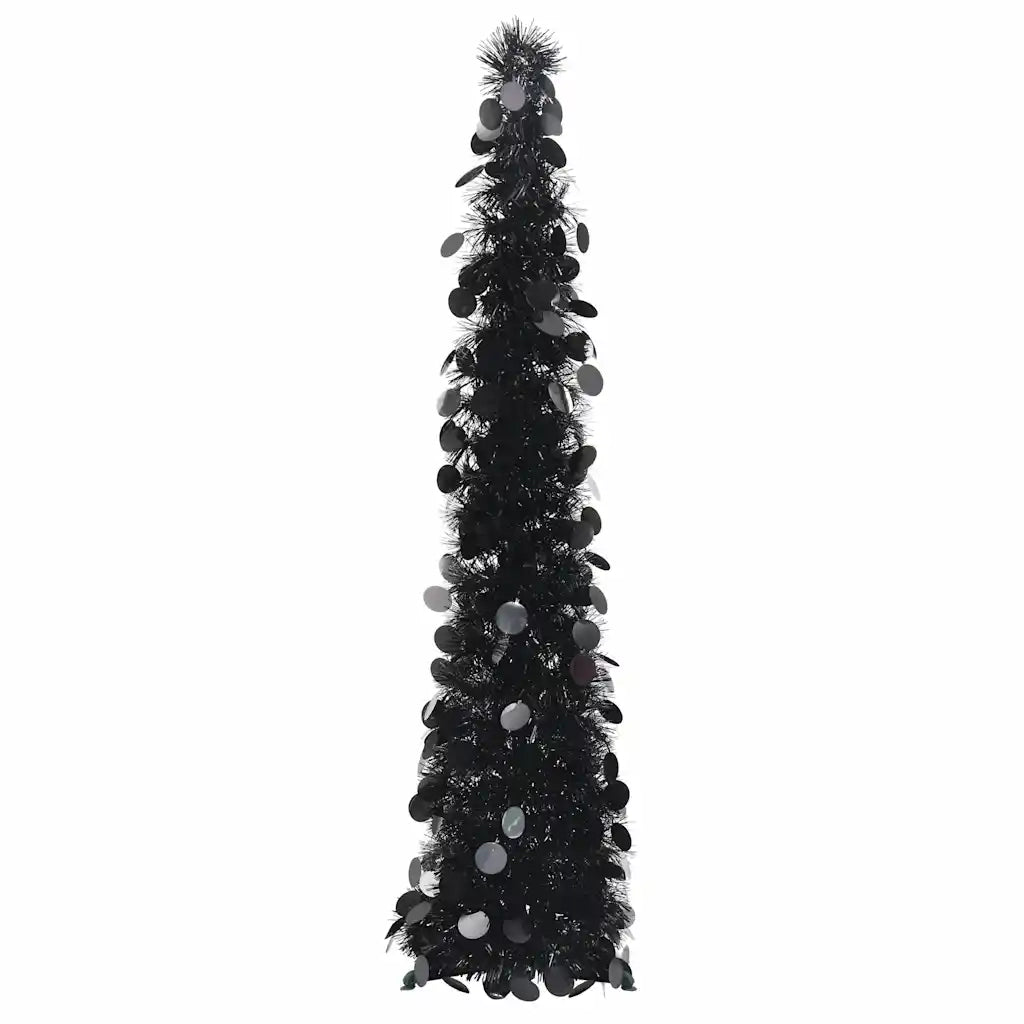 Alberi di Natale artificiali PET Black 320985