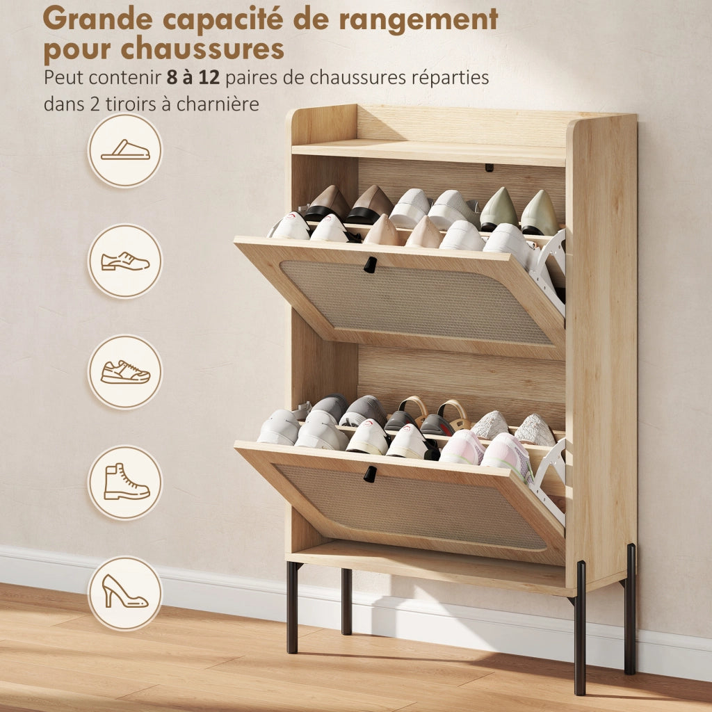Scarpiera ¨C Minimal ¨C Legno Rovere