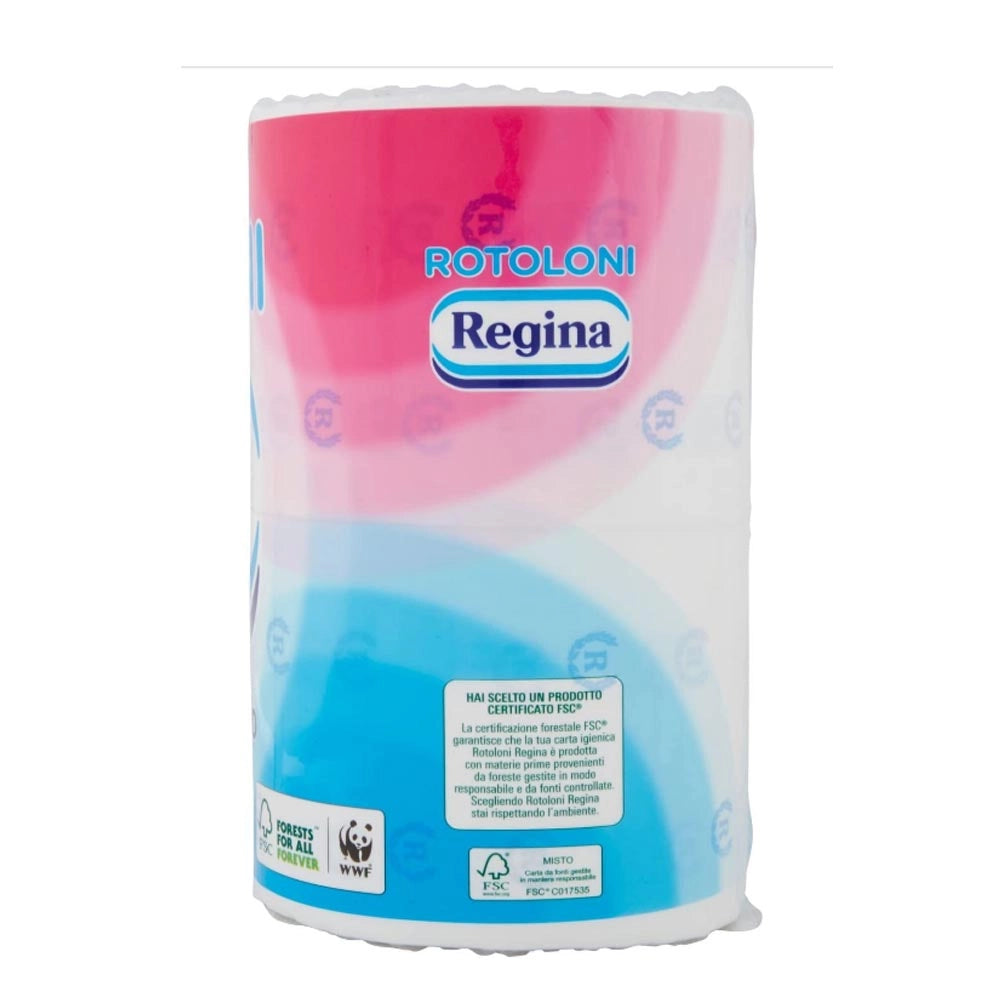 Rotoloni regina carta igienica 6 confezioni da 4 maxi rotoli ciascuna