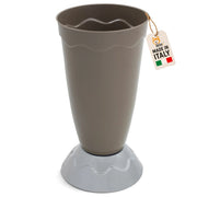 Akitaink Portaombrelli Vulcano Design Moderno 50cm Marrone