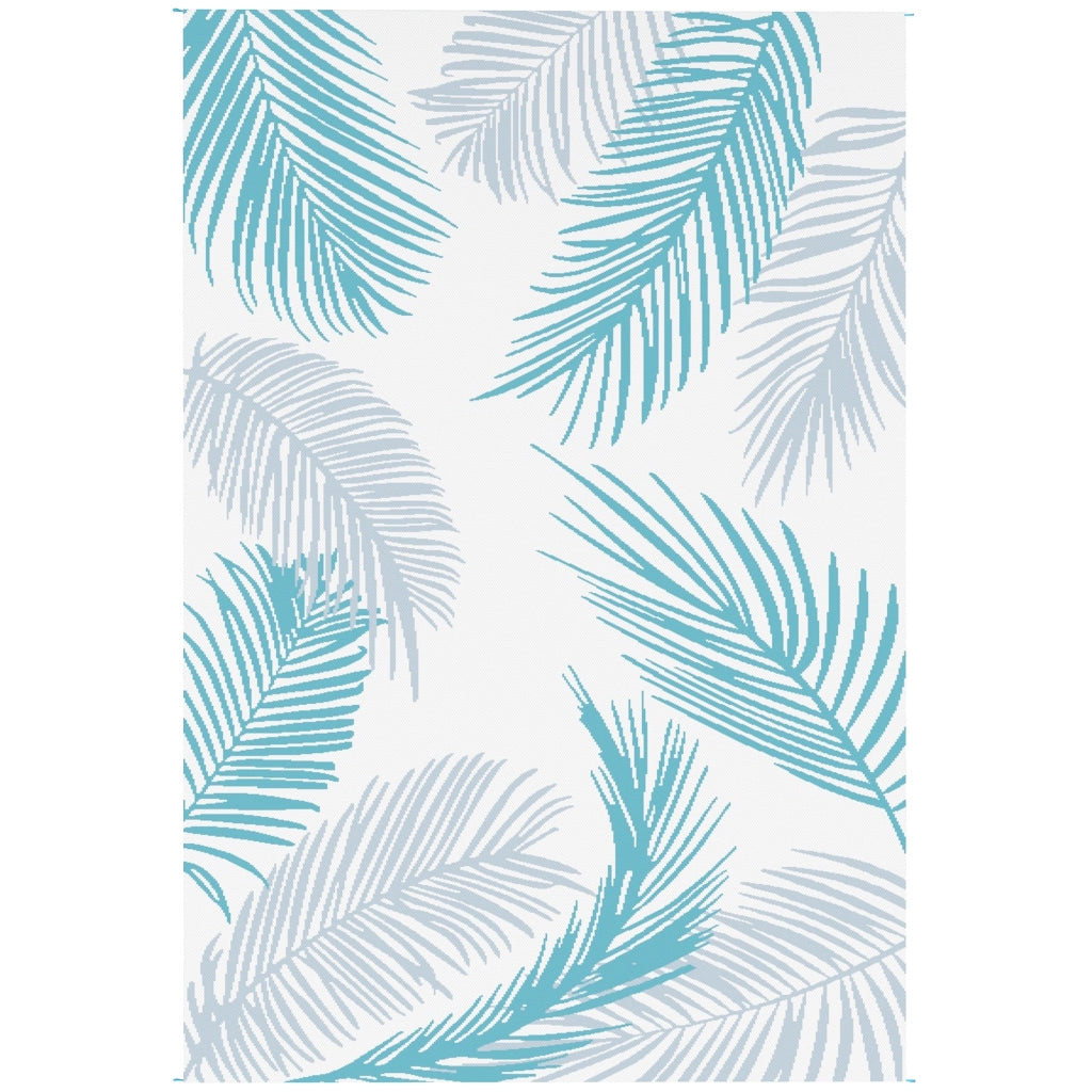 Tappeto esterno reversibile ¨C zephmum ¨C blu 274x182 cm