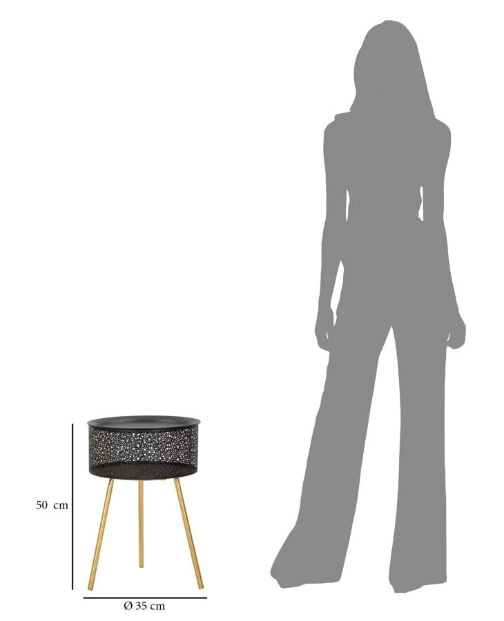TAVOLINETTO BLACKY CM � 35X50