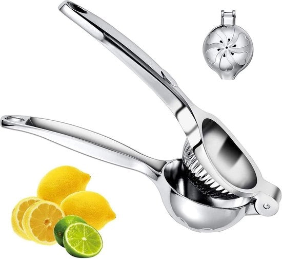 Strumento per Spremi Frutta in Acciaio Inossidabile - Manuale per Citroni e Lime - Sprematura Sicura e Rapida - Accessori Cucina