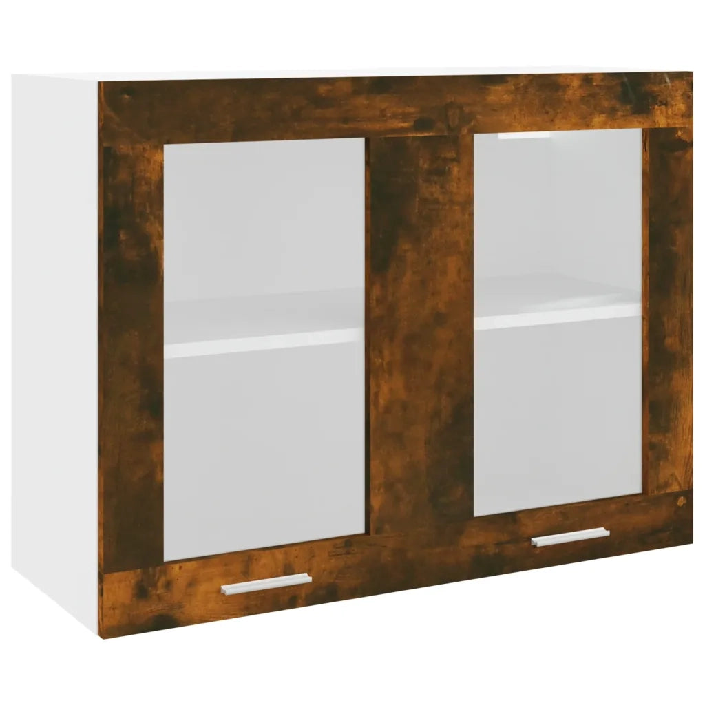 Mobile Pensile “Lyon” Rovere Fumo 80x31x60 cm 815594