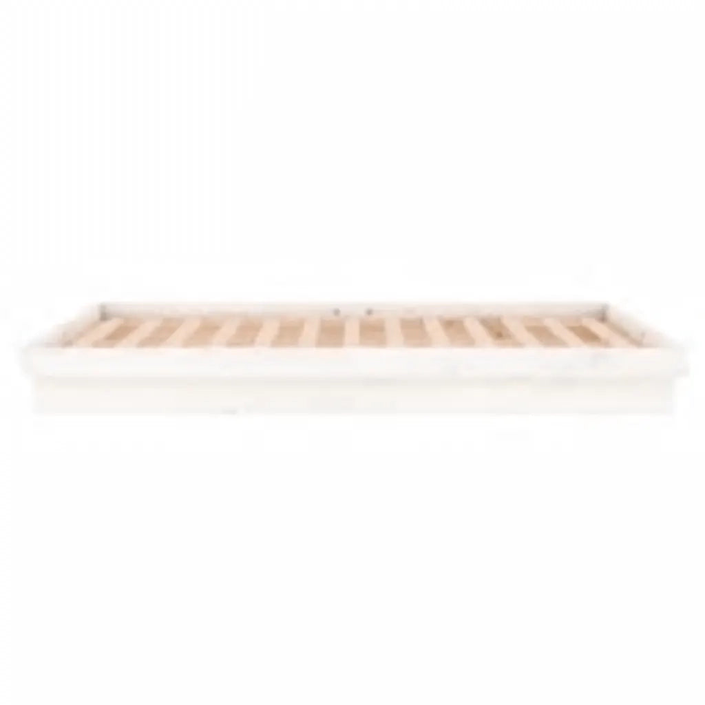 Giroletto con LED Bianco 160x200 cm in Legno Massello cod mxl 74279