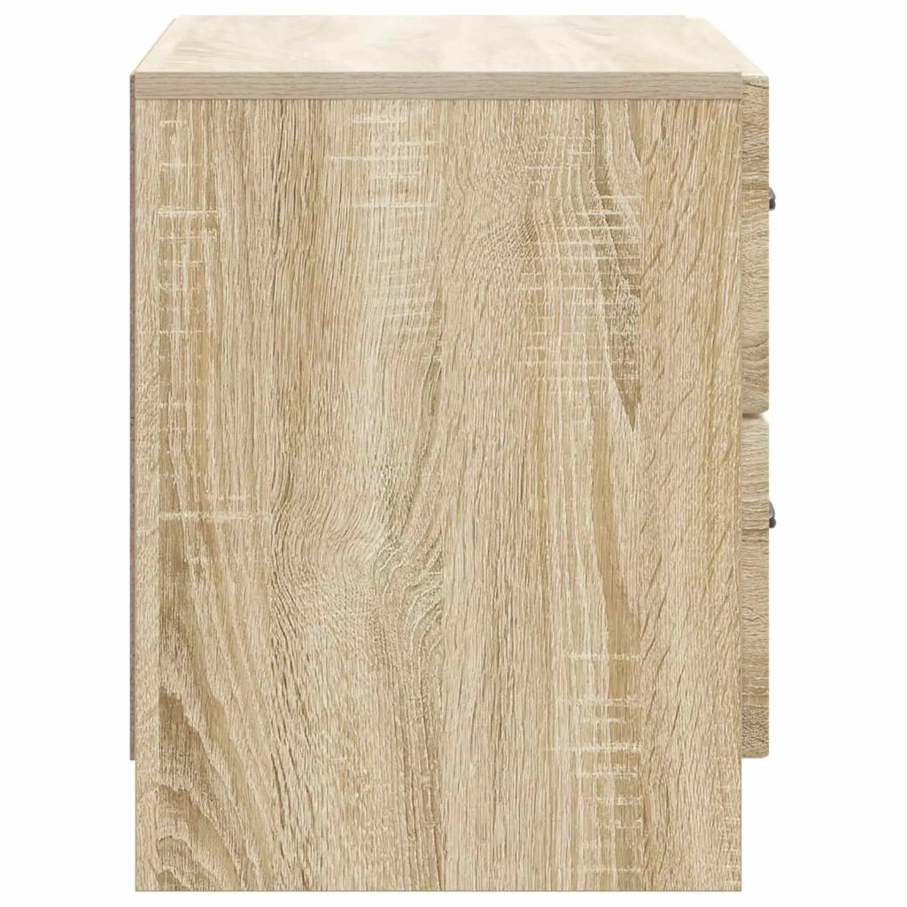 Armadio da Notte con cassetto Rovere Sonoma 62 x 34,5 x 44,5 cm 895697