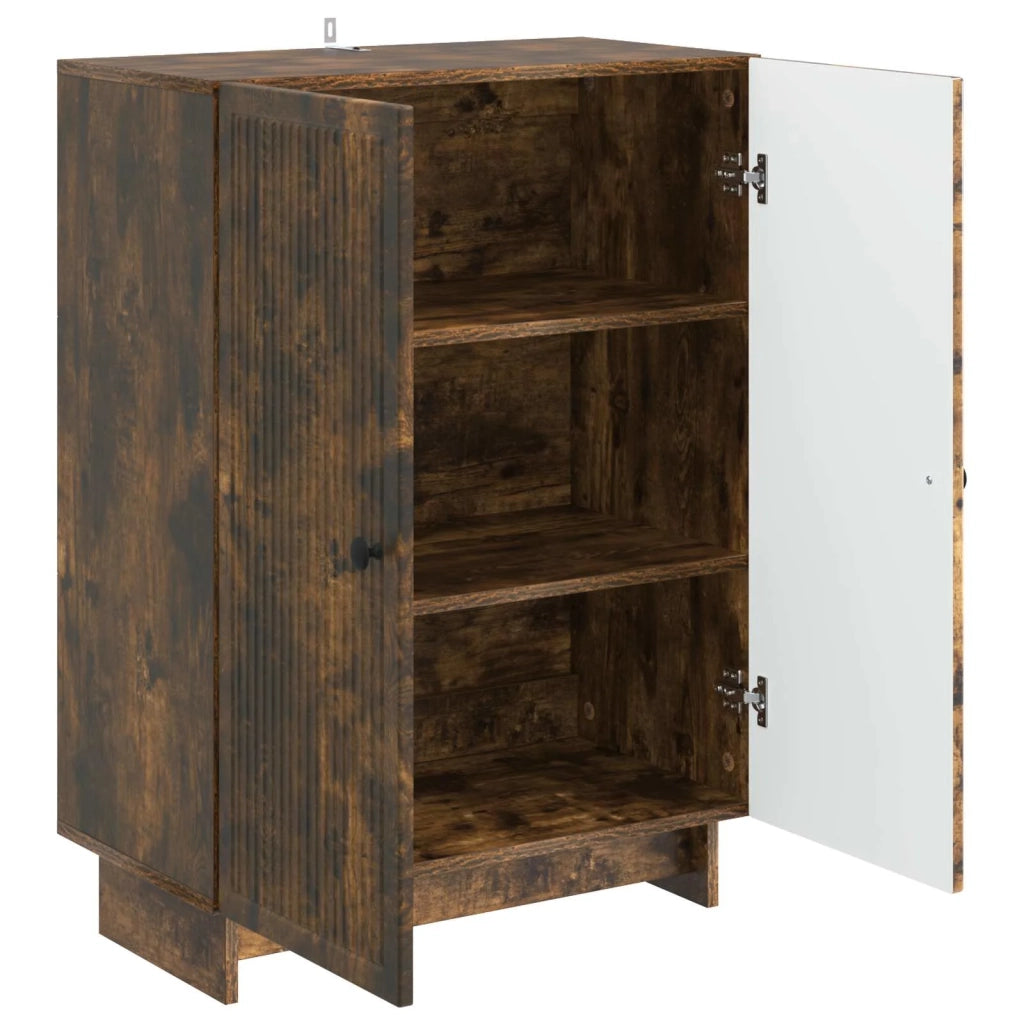 Credenza Rovere Fumo 66 x 34,5 x 90 cm Legno ingegnerizzato 893900