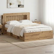 Telaio del letto con storage Rovere Artigianale 140 x 190 cm 3433486
