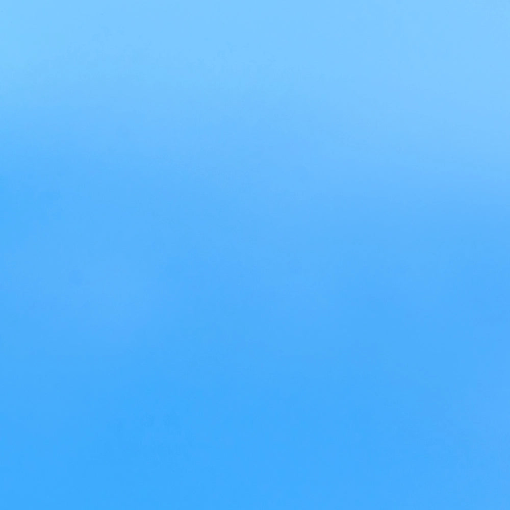 Tavolino laterale in vetro blu semitrasparente 40 x 61 cm a sbalzo minimalista