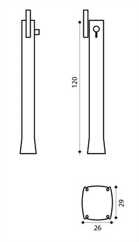 Mini Doccia Solare da Giardino 23L Miscelatore Lavapiedi e Doccetta Antracite