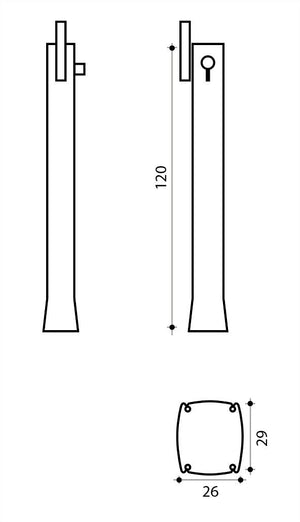 Mini Doccia Solare da Giardino 23L Miscelatore Lavapiedi e Doccetta Antracite