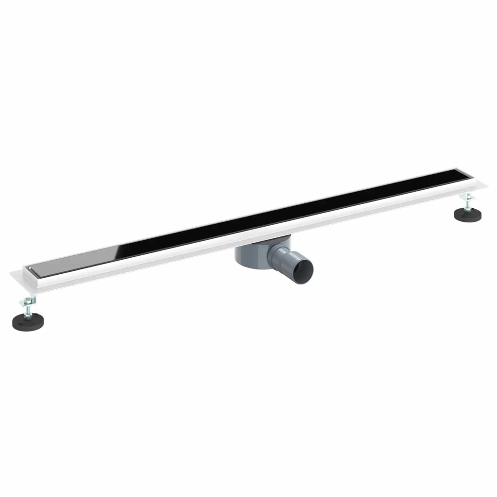 Scarico doccia con copertura in vetro e sifone a 360° 100 cm 42015978
