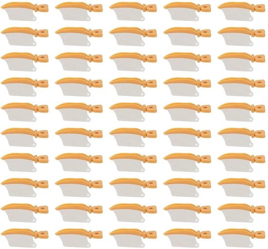 Matrice ortodontica per 50 pezzi - Wiggen ortodontici - Materiale in acciaio inossidabile - Resistente al calore - Duraturo - Contenitore di conservazione - Wiggen ortodontici per igiene dentale