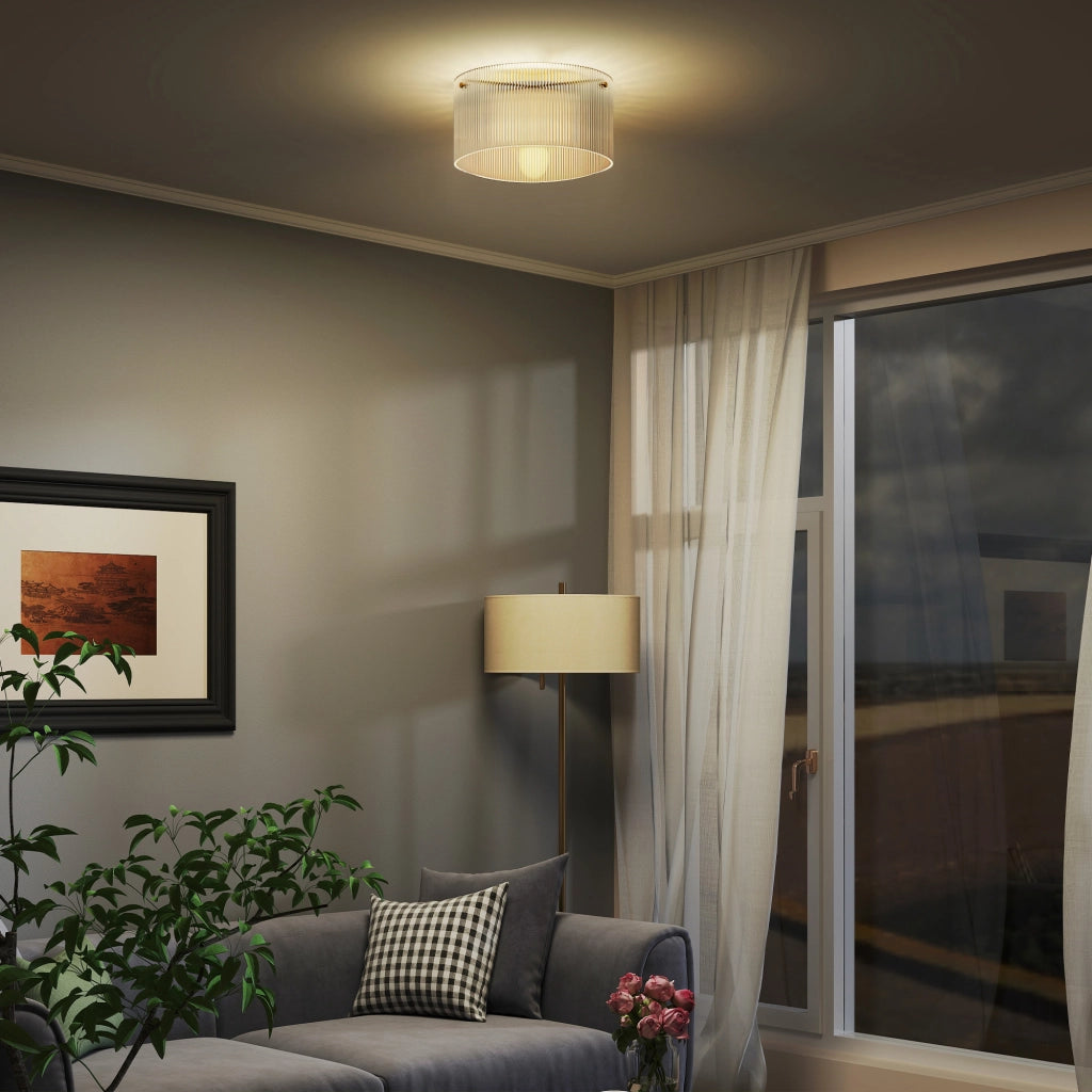 Lampadario LED 40W E27 ¨C zephmum ¨C trasparente