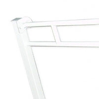Maniglione barra ribaltabile bianco su colonna