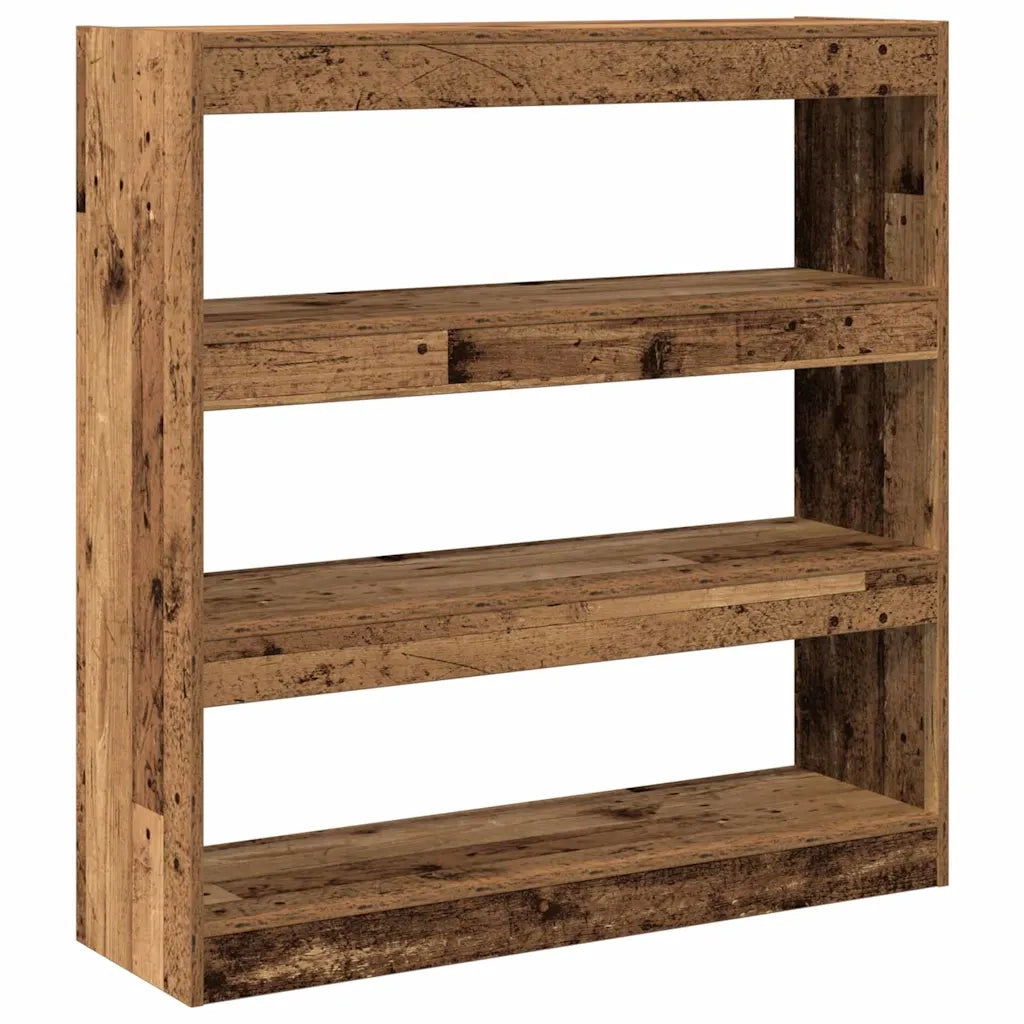 Armadio per Libri Legno vecchio 100 x 30 x 103 cm 862724