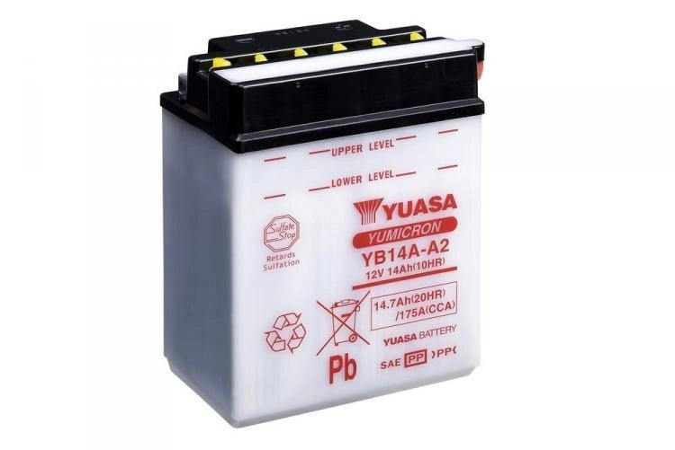 BATTERIA YUASA YB14A-A2 12V 14 Ah