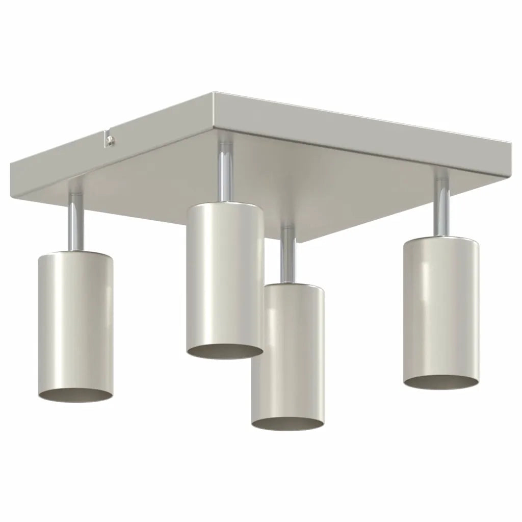 Faretto da soffitto Nichel 26 x 26 x 16 cm Metallo CFW4595992