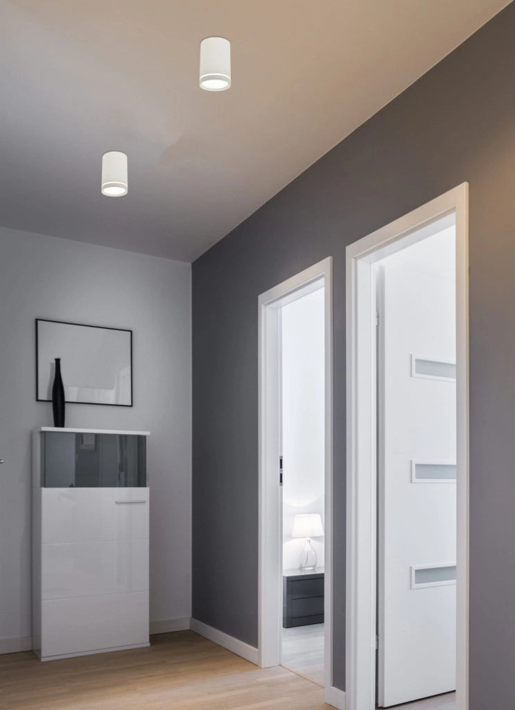 Candellux TUBA faretto soffitto 1xGU10 15W bianco in alluminio