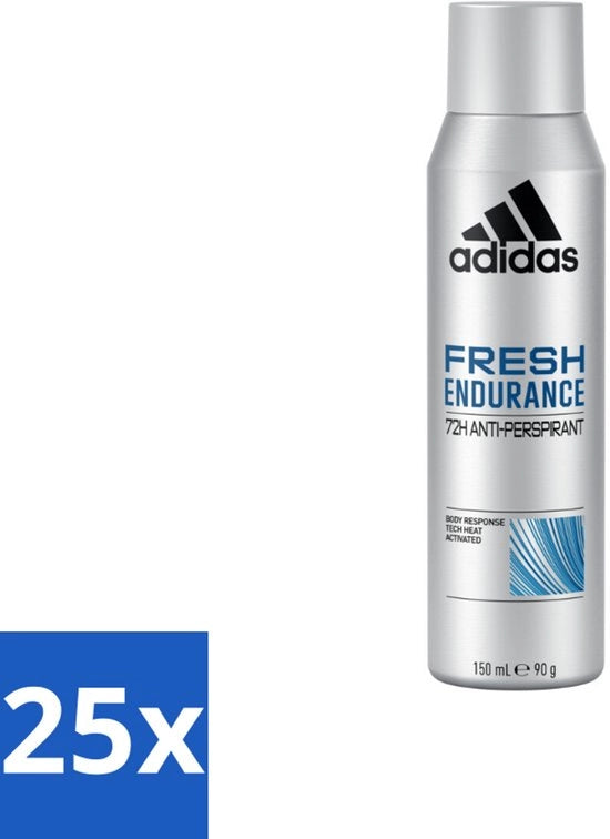 Deodorante Spray Fresco Resistenza - 150 ml - Confezione in Bulk - 25 pezzi