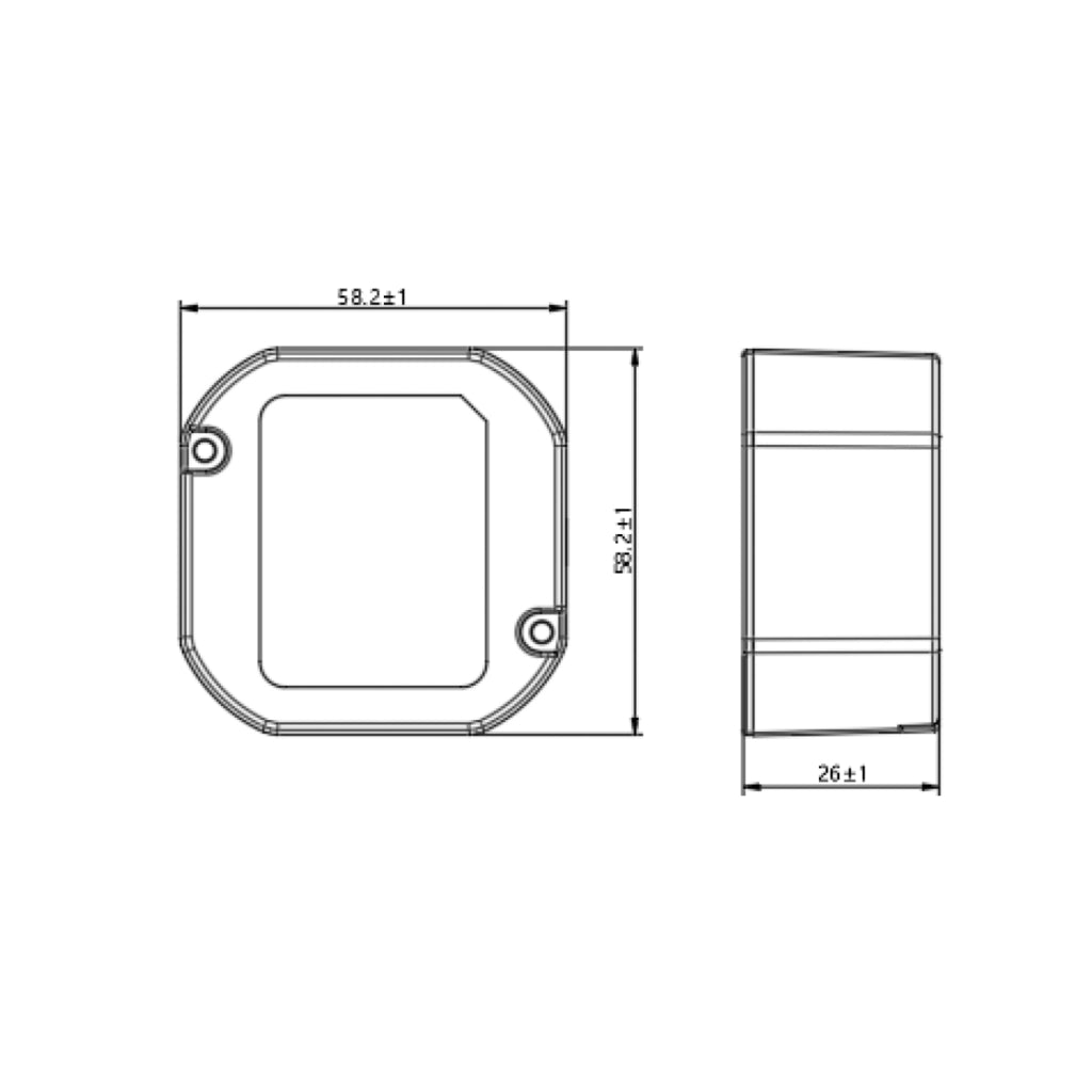 Alcapower Alimentatore Switching IP67 12V 20W 1.66A, Uscita DC 5.5x2.1mm, Efficienza Energetica Elevata, Design Compatto per Ambienti Esterni ed Umidi