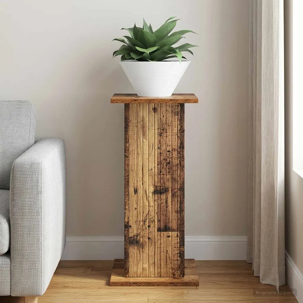 Supporto per piante Legno antico 30,5 x 30 x 60,5 cm 899794
