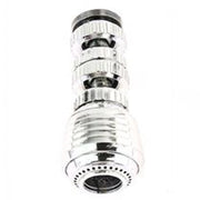 Trade Shop - Rompigetto Rubinetto Per Lavello Cucina Aeratore Cromato 8cm Filtro Snodato 87160 -