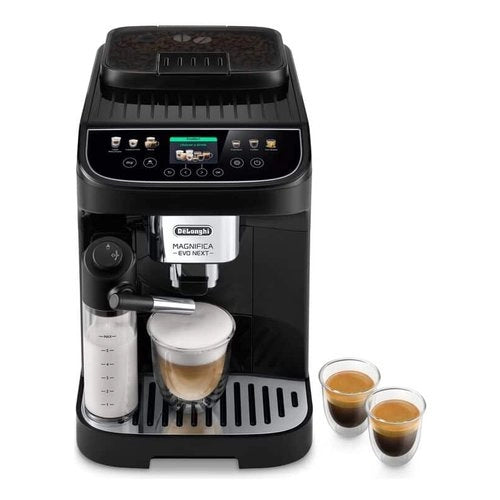 De’longhi magnifica evo next - macchina automatica per caffè in chicchi, cappuccino, 10 bevande, nero (ecam310.60.b) - 0132250039
