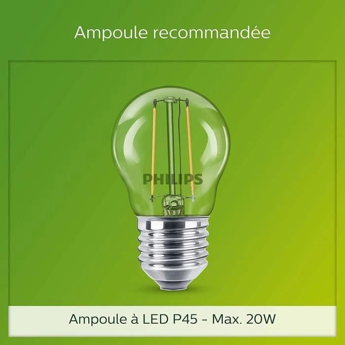 Terminal esterno Philips Utrecht - 1x20W - Antracite