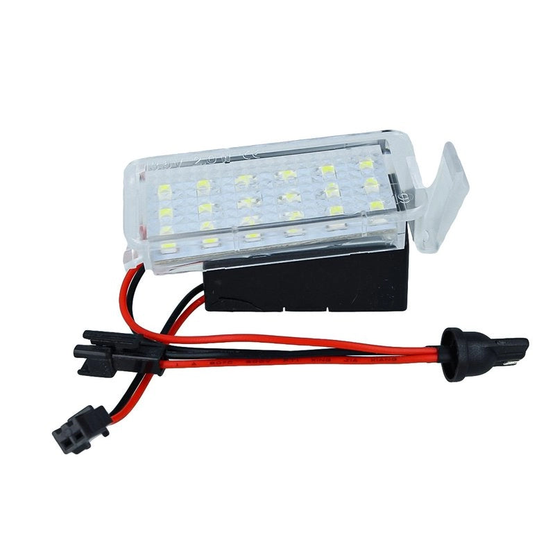 Kit Luci Targa Led Ford Falcon Fiat 500X Bianco Resistenza Inclusa No Errore Canbus