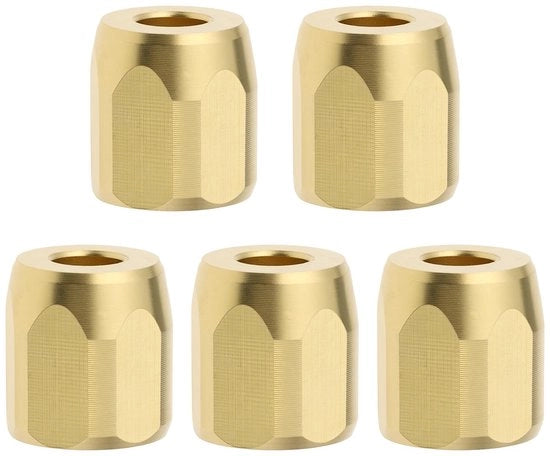 Connettore a Slang M10X1 in rame compatibile con lastoort MIG/MAG, resistente alla corrosione e alle scintille, facile da smontare e montare.