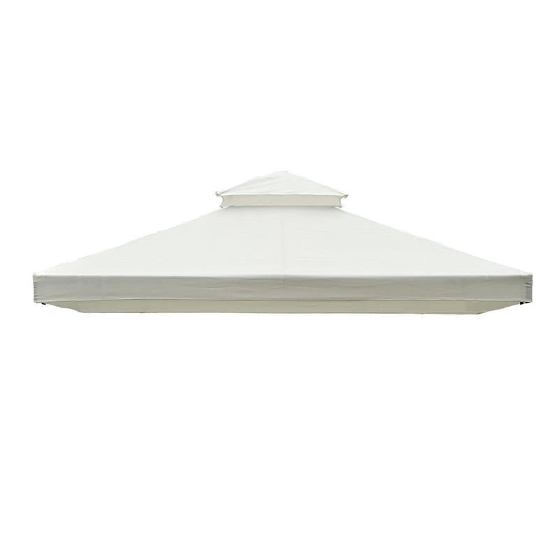 TETTO DI RICAMBIO IMPERMEABILE PER GAZEBO DA GIARDINO DOPPIO TETTO 3X4M