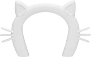 Tunnel per Porte di Camera - Bianco - Personalizzabile - Adatto per Gatti fino a 9 kg - 191 x 196 cm