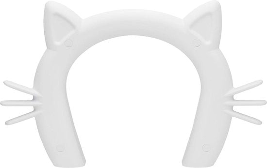 Tunnel per Porte di Camera - Bianco - Personalizzabile - Adatto per Gatti fino a 9 kg - 191 x 196 cm