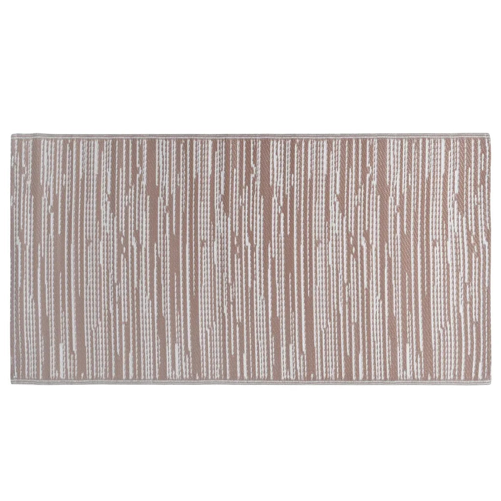 Tappeto da Esterni ARAKIL Marrone 190x290 cm in PP 310443