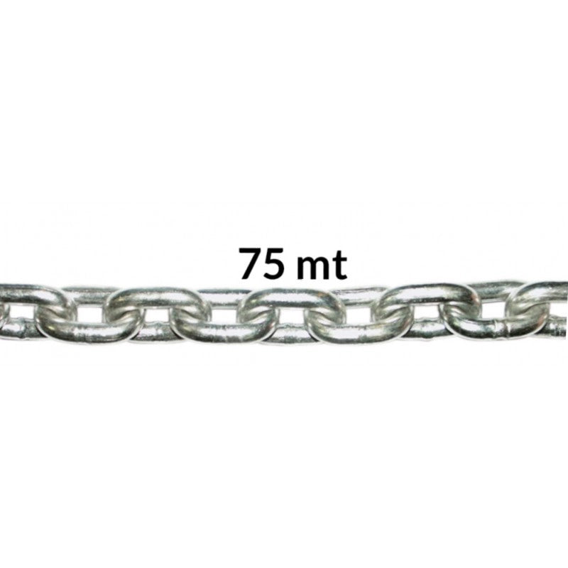 CATENA INOX CALIBRATA Ø MM.6 MT 75 STAINLESS STEEL 316 CALIBRATED CHAIN Ø MM 12