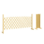 Barriera per Bambini in Legno Pino ¨C zephmum ¨C Naturale 180x30x90 cm