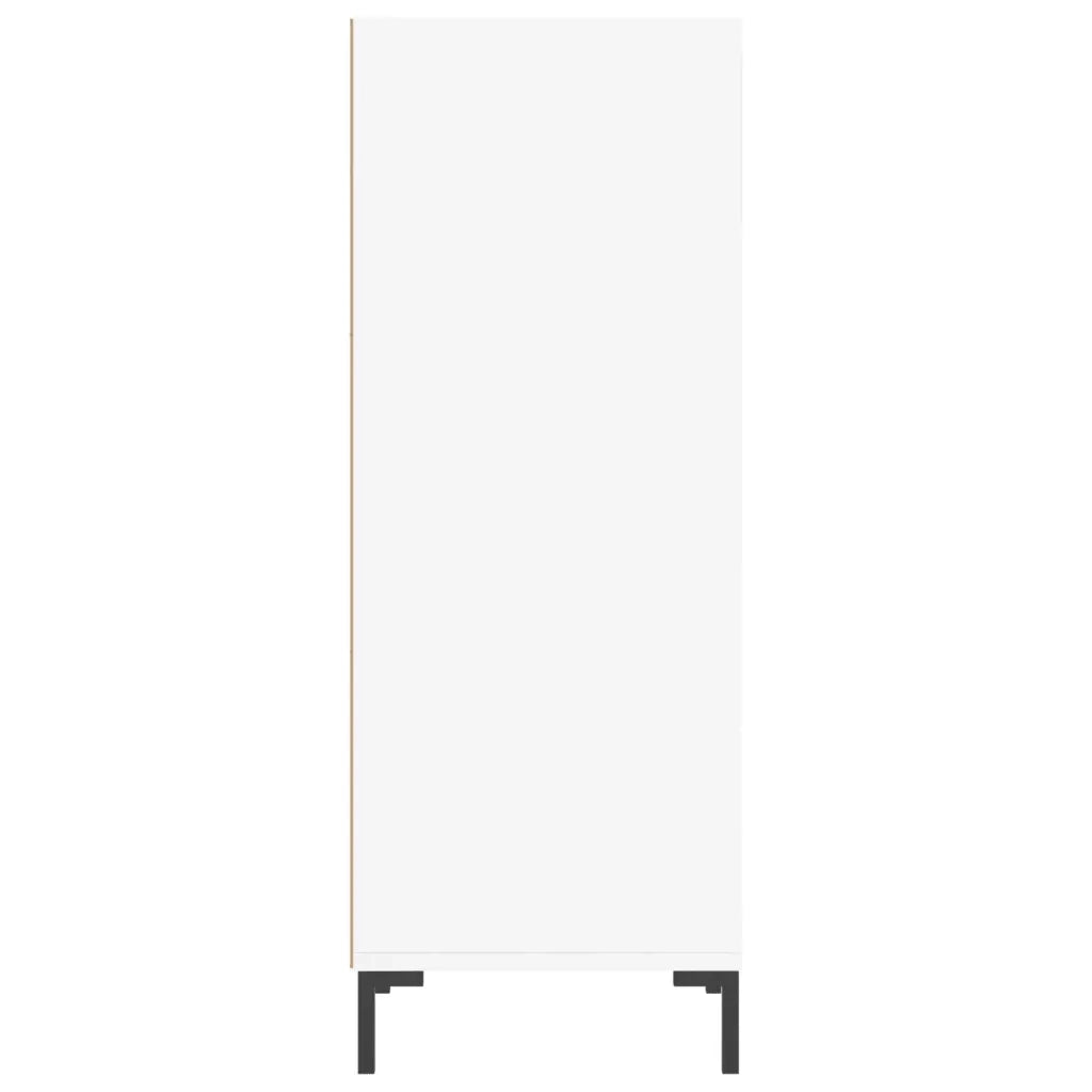 Credenza | Madia | Buffet da pranzo | Armadio da pranzo Bianca 34,5x32,5x90 cm in Legno Multistrato