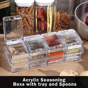 Scatola di conservazione per erbe in acrilico