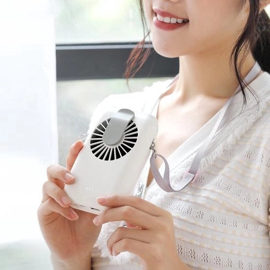 Ventilatore manuale da esterno a batteria USB ricaricabile