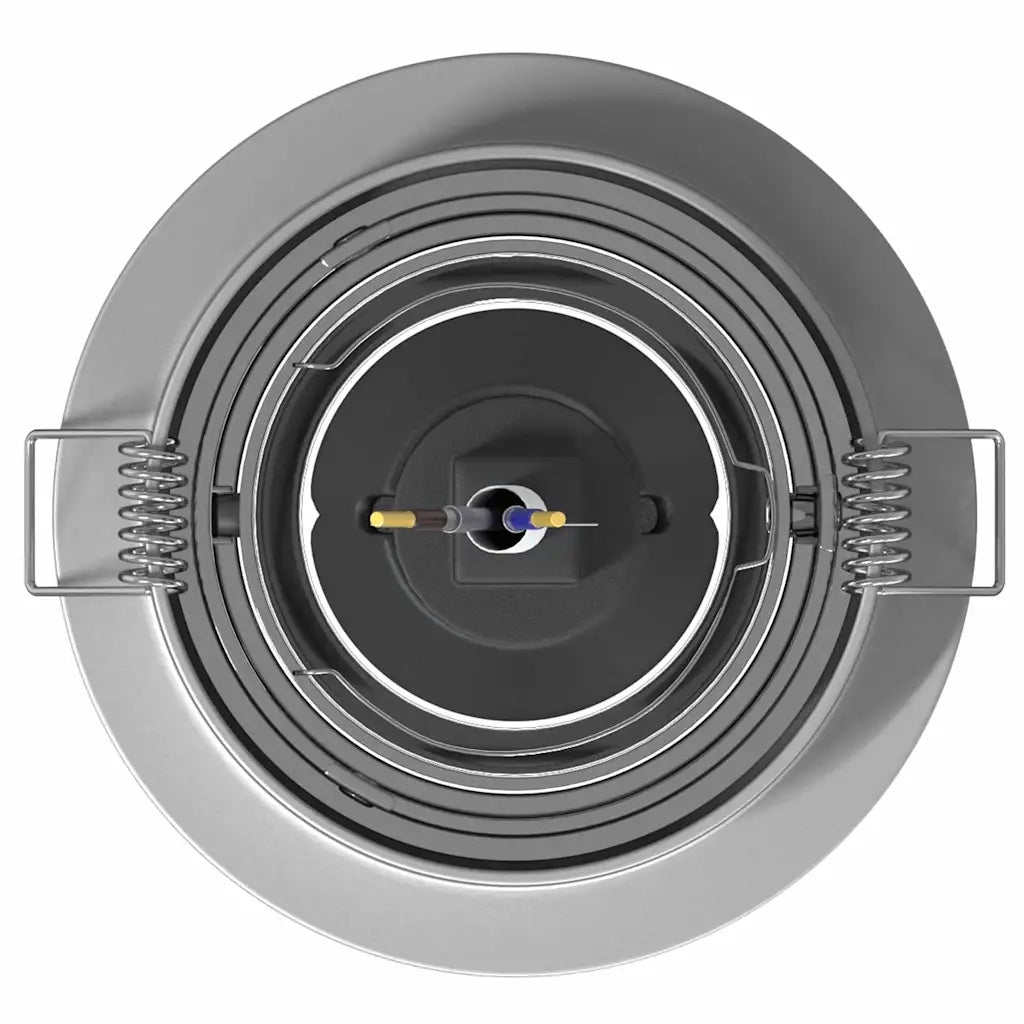 Spotlight Argento 9 x 9 x 2 cm Alluminio CFW7428372