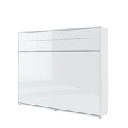 LETTO 14 160x200 ORIZZONTALE BIANCO LUCIDO