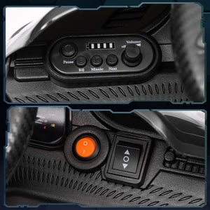 Macchina Elettrica per Bambini con Licenza Maserati Gran Turismo Folgore 12V Bianco