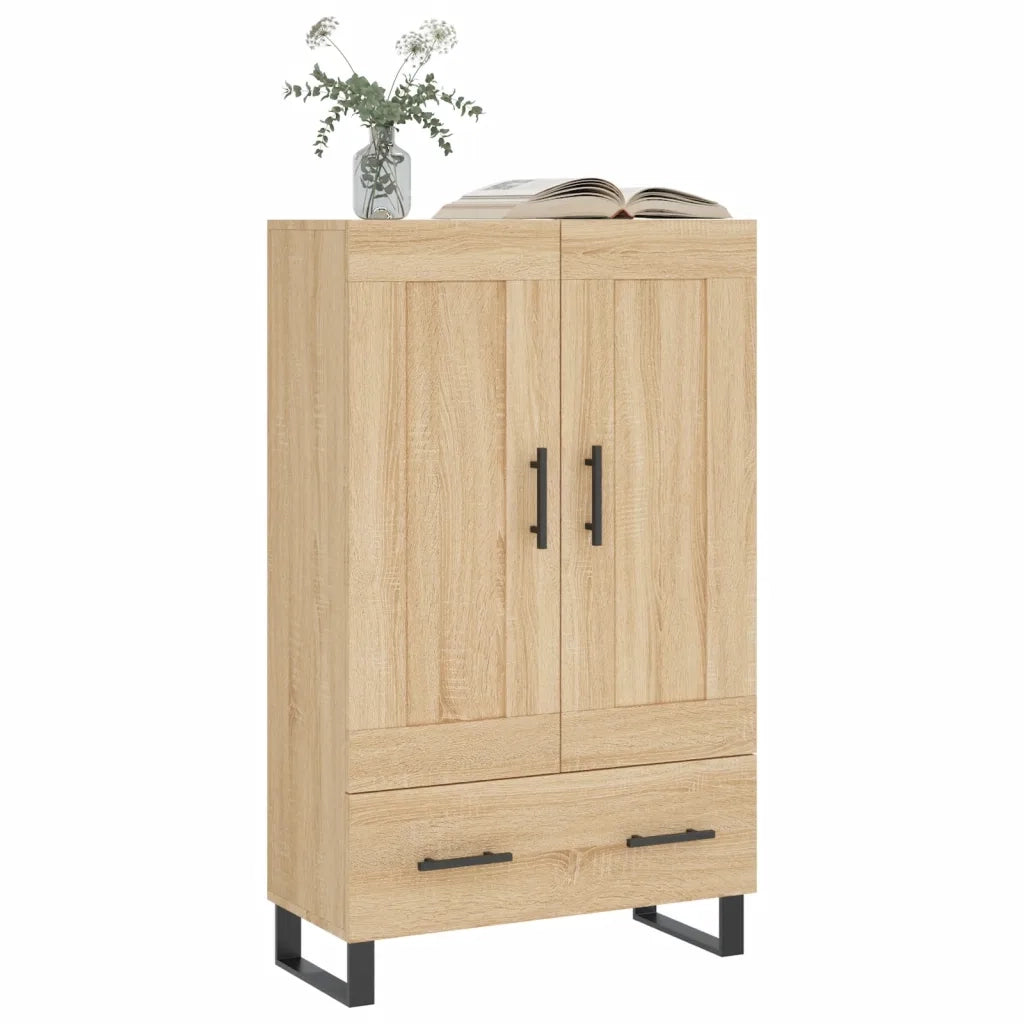 Credenza | Madia | Buffet da pranzo | Armadio da pranzo Rovere Sonoma 69,5x31x115 cm in Legno Multistrato