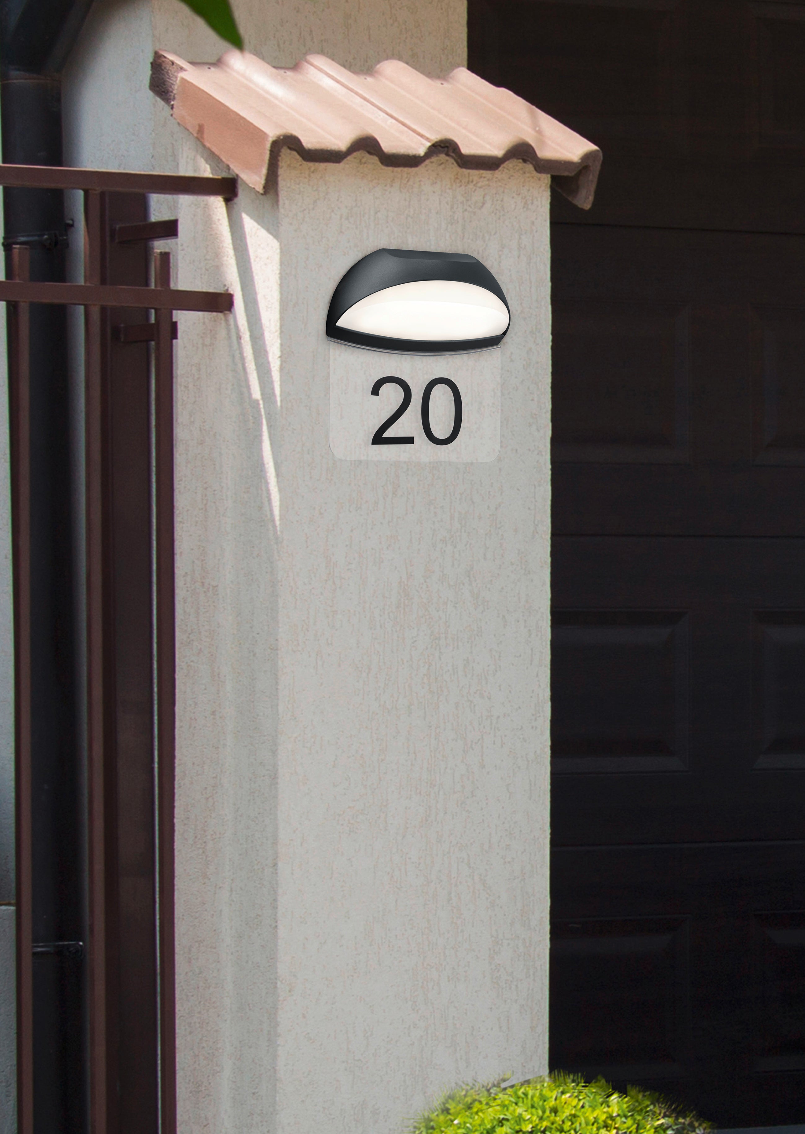 Applique da Esterno a LED in Pressofusione di alluminio Antracite