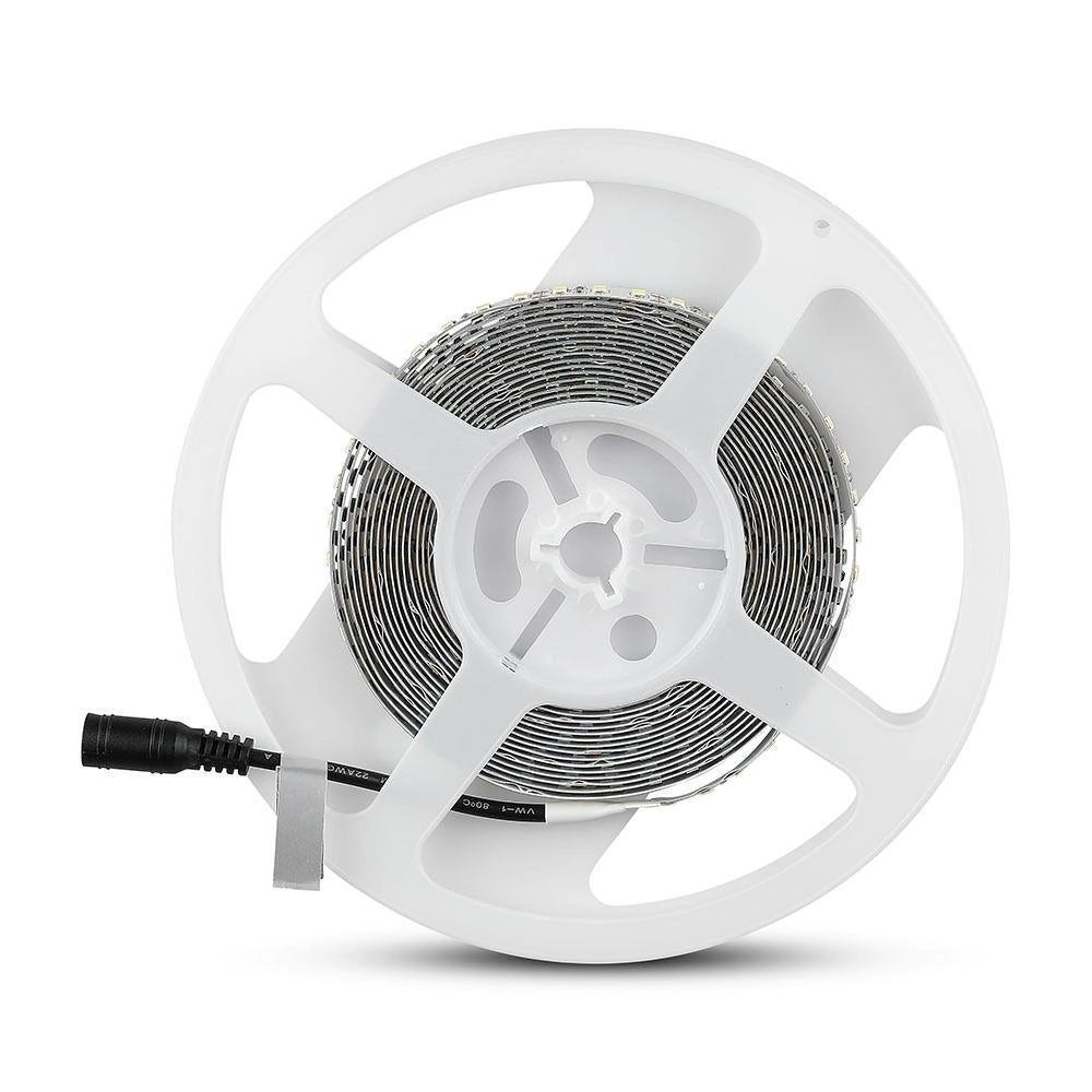 Striscia LED V-TAC Samsung 5m 12W/m 12V 6000K IP20