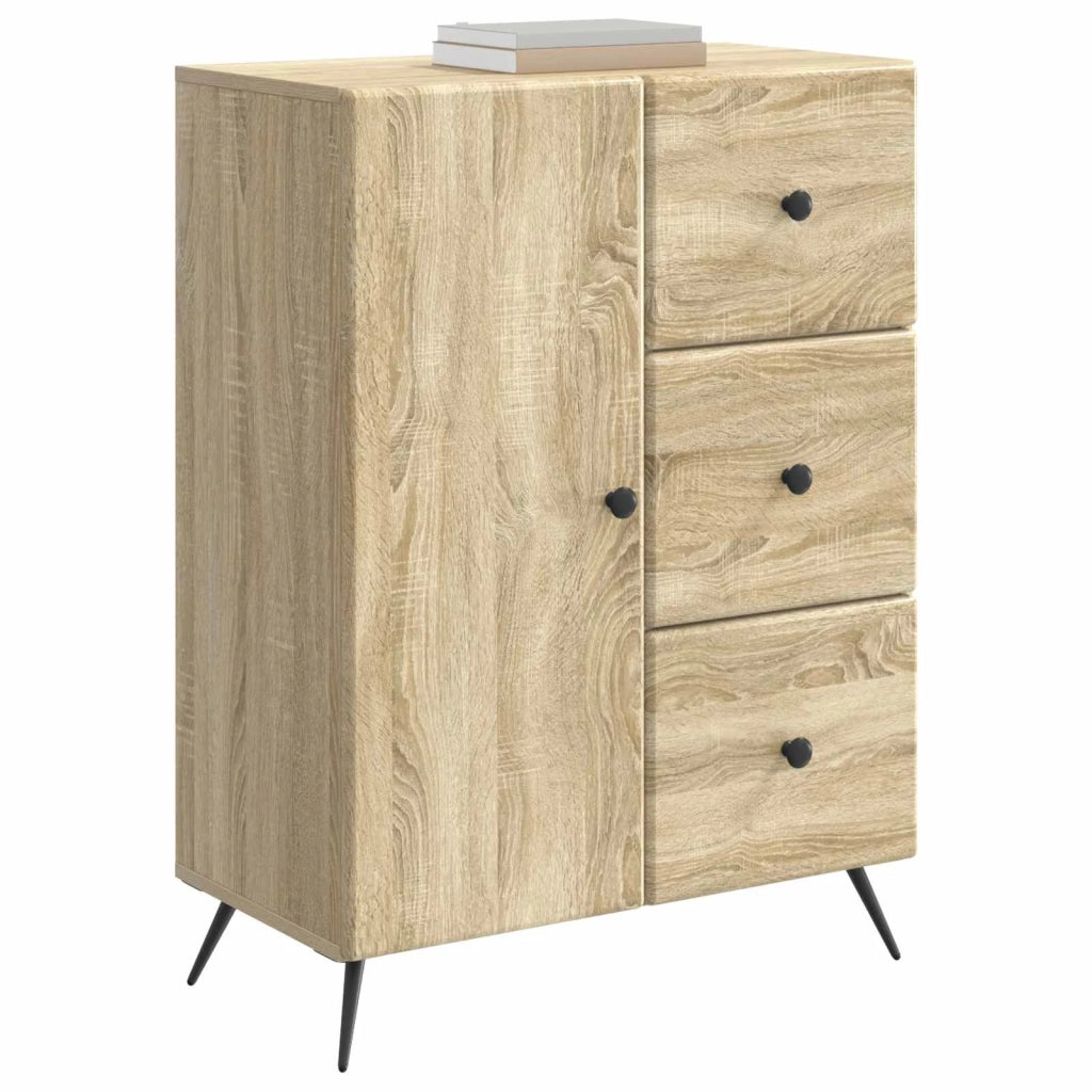 Credenza Rovere Sonoma 66 x 34,5 x 90 cm Legno ingegnerizzato