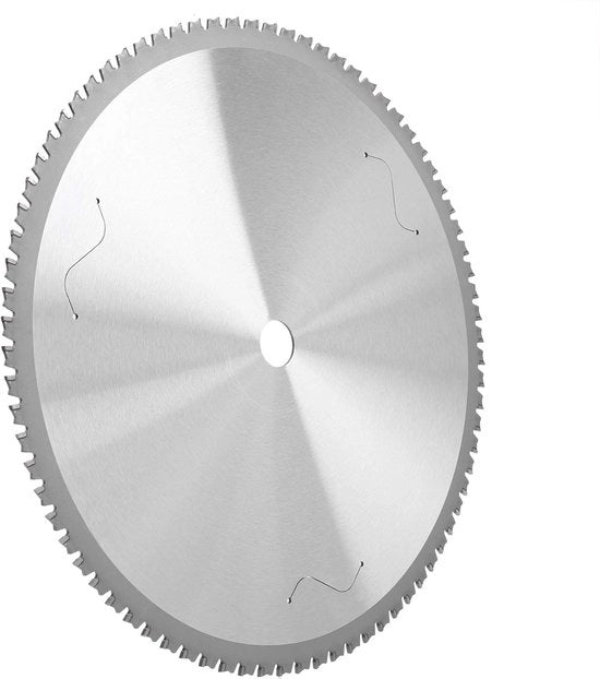 Disco per taglio 80 denti - Acciaio di alta qualità - 355 x 2,6 x 2,0 x 25,4 mm - Per materiali duri - Resistente allo shock - Taglio preciso - Lame per sega
